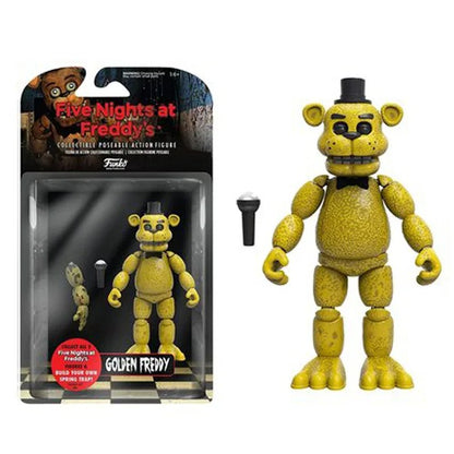 Figuras FNAF de 14cm Nightmare Freddy Bonnie Foxy Chica Boneco Articulado Blacklight Freddy Frostbe Coleção de Brinquedos