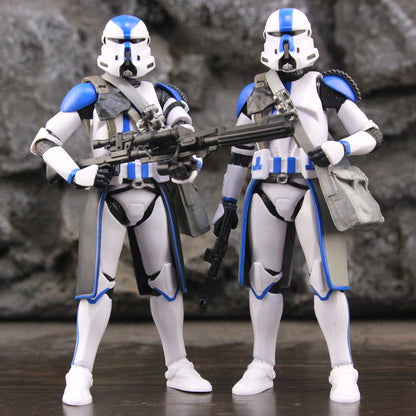 Star Wars 501st Legion ARF ARC Trooper Jesse Hardcase Commander Bane Denal Tup Dogma Boneco de Ação 6" Fase 2 Rex Team Clone Brinquedo