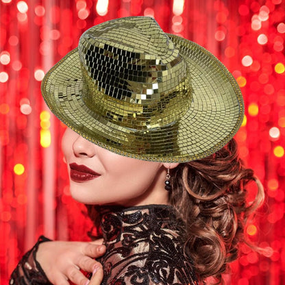 Cowboy Hat Wide Brim Cap Stylish Versatile Casual Gentleman Jazz Hat Sunhat for