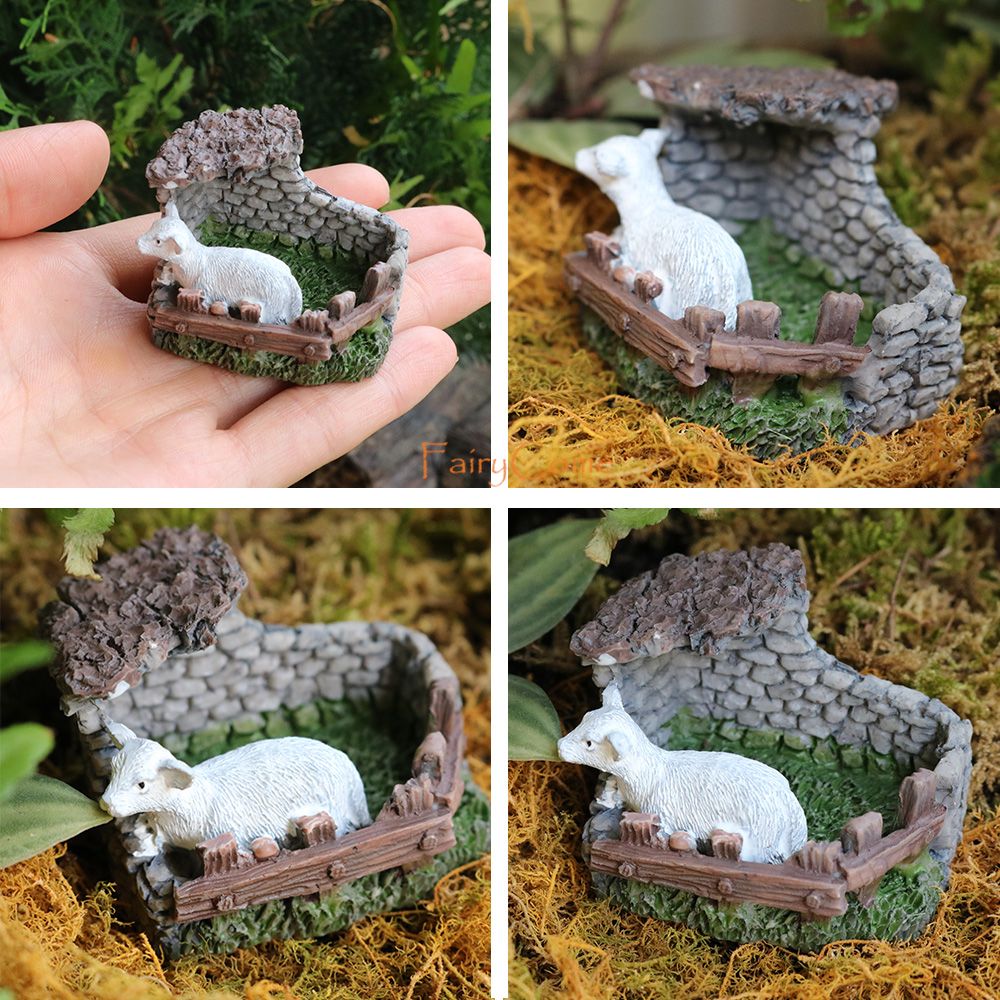 Miniature Fairy Garden Squirrels Set Miniature Forest Animal Figures Figurines Kit Mini Garden Supplies Bonsai Decorations