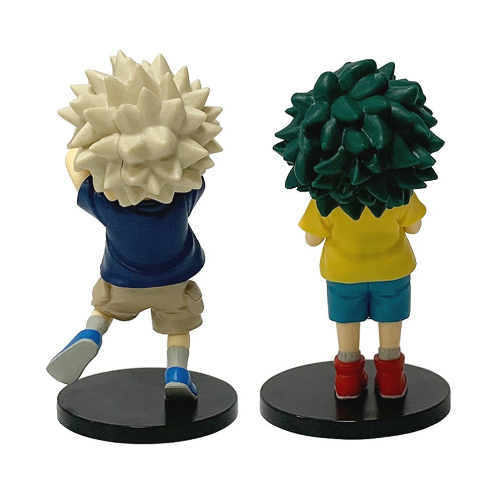 Em estoque 2 unidades de figuras de ação de anime em PVC colecionáveis, brinquedos infantis de aniversário, presentes decorativos para fãs
