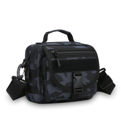 Tactical Messenger Pouch Men's Vintage Camouflage Army Crossbody Bag Nylon Single Shoulder Bag Chest Pack Sling Hunting Bag