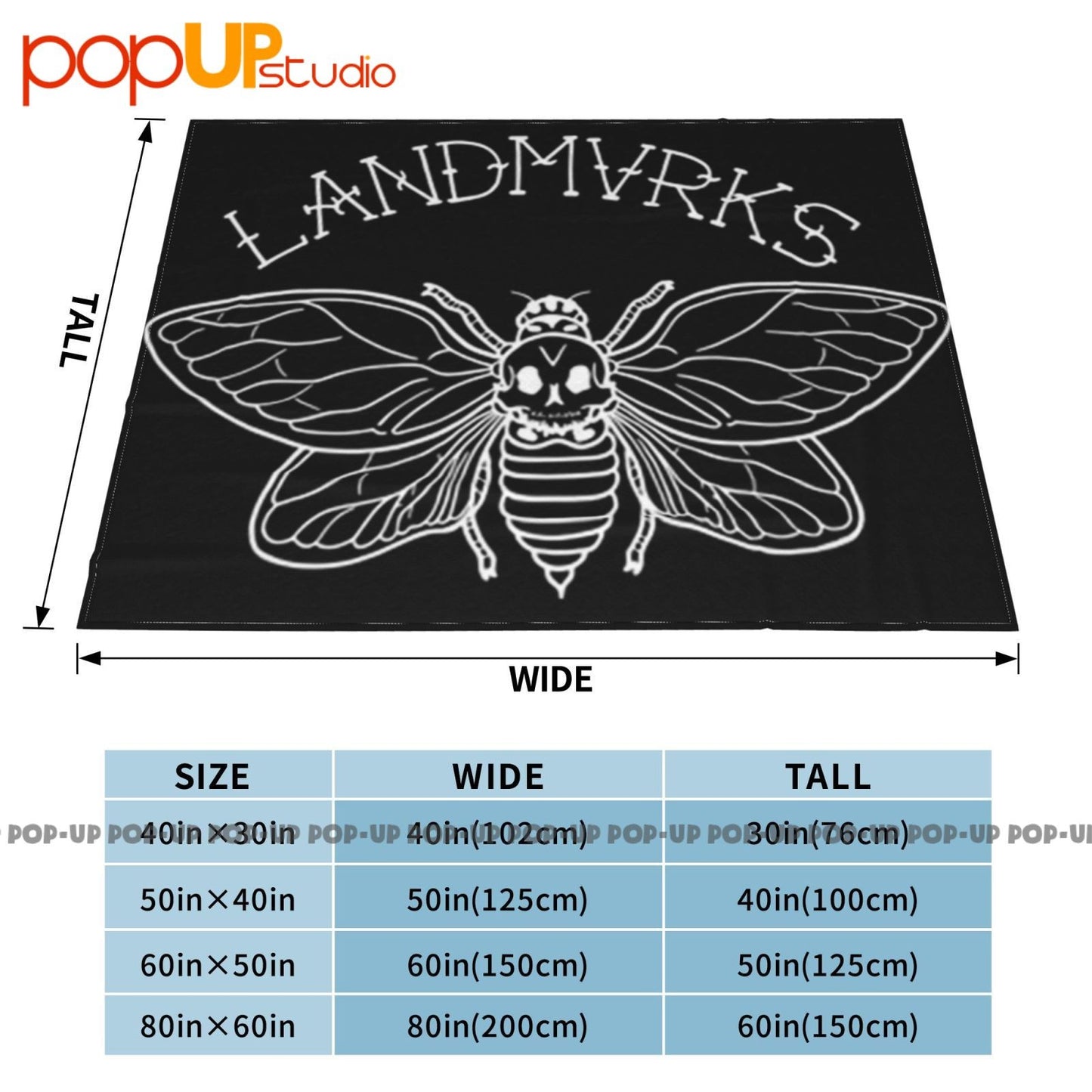 Landmvrks Metal Band Deathmoth Cobertor Ultra Macio Acolchoado Capa de Sofá de Inverno Coberturas de Cama
