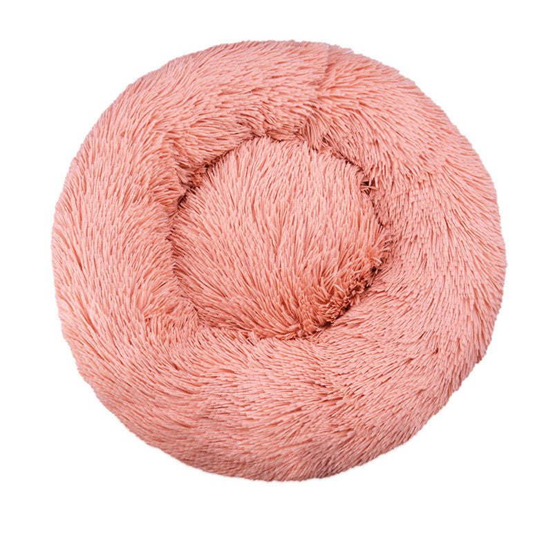 Cama Redonda para Cães, Cama Quente de Inverno para Gatos, Cesto de Pelúcia para Cães, Cama Lavável para Pequenos, Médios e Grandes Cães, Sofá para Gatos