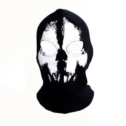 Halloween new mask Black Mask Balaclava Beanies Hats Men Ghost Skull Full Face Warmly Mask Hood Beanie Ggorros Hombre Casquette