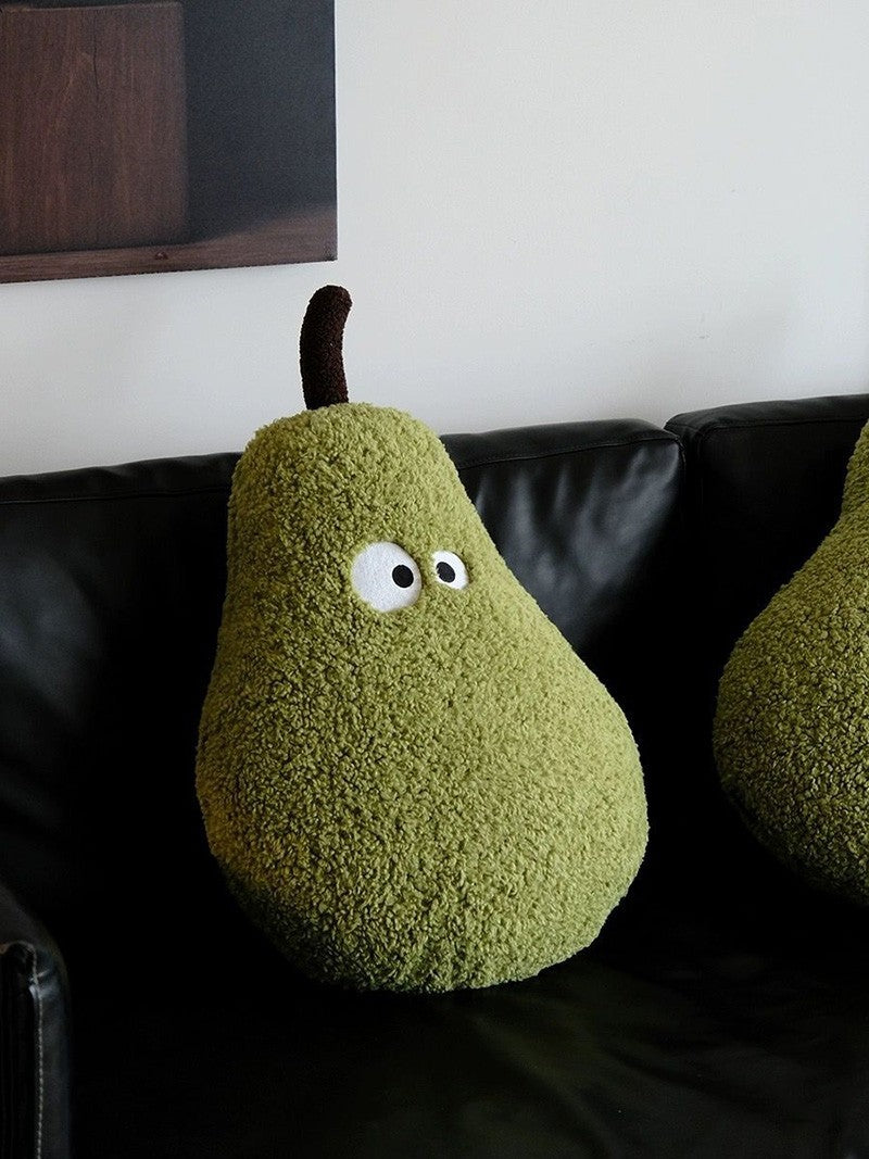 Big Duck Pear Pillow, Sofa Cushion, Girl Bedroom, Bed, Cute Plush Doll, Christmas Birthday Gift
