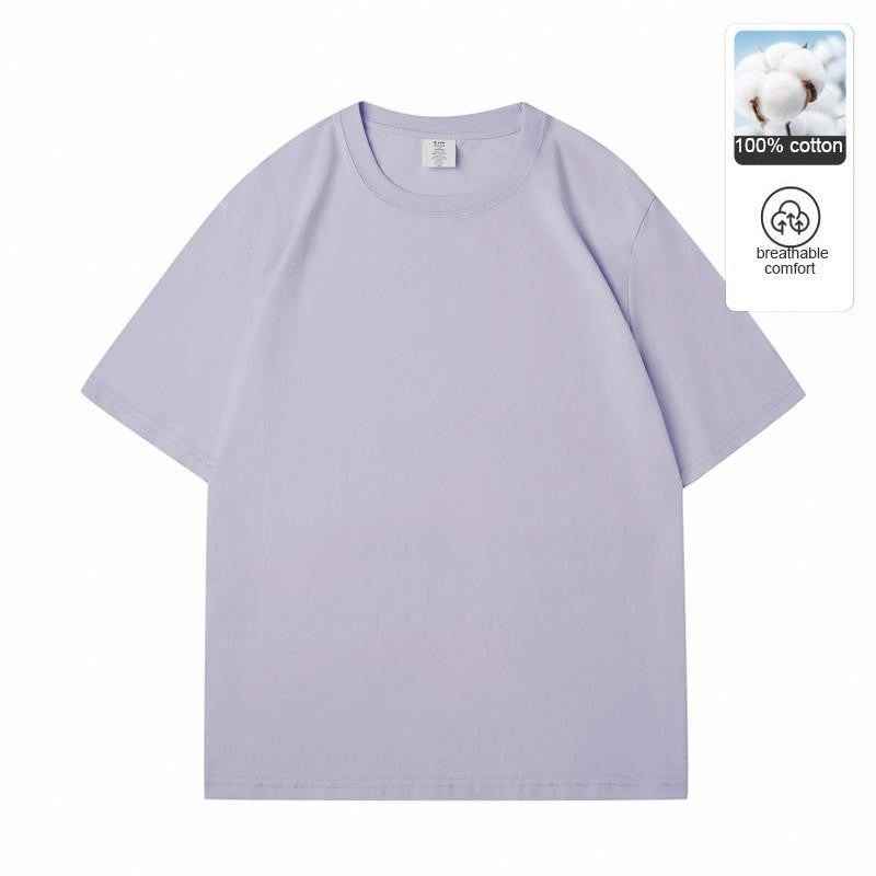 Top Grade 100% Mecerized Cotton New Summer Brand Tops Round Neck Plain t Shirt For Men Short Sleeve Casual Fashion Men Clothing