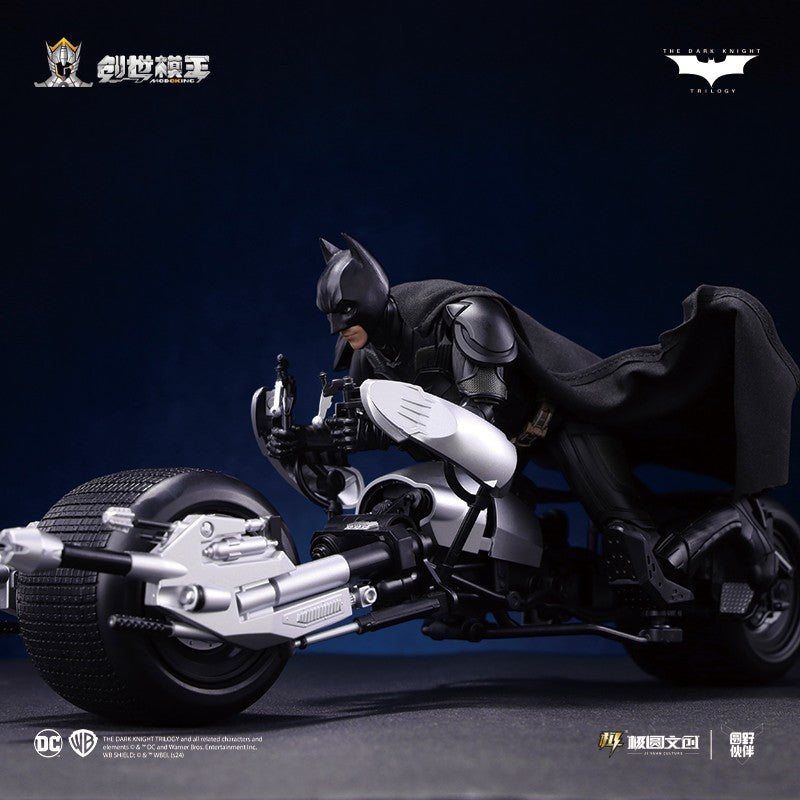 MODOKING DC Original BATPOD Motorcycle Batman Justice League Dark Knight Batman BATPOD Action Figure Bruce Wayne Model Toys Gift