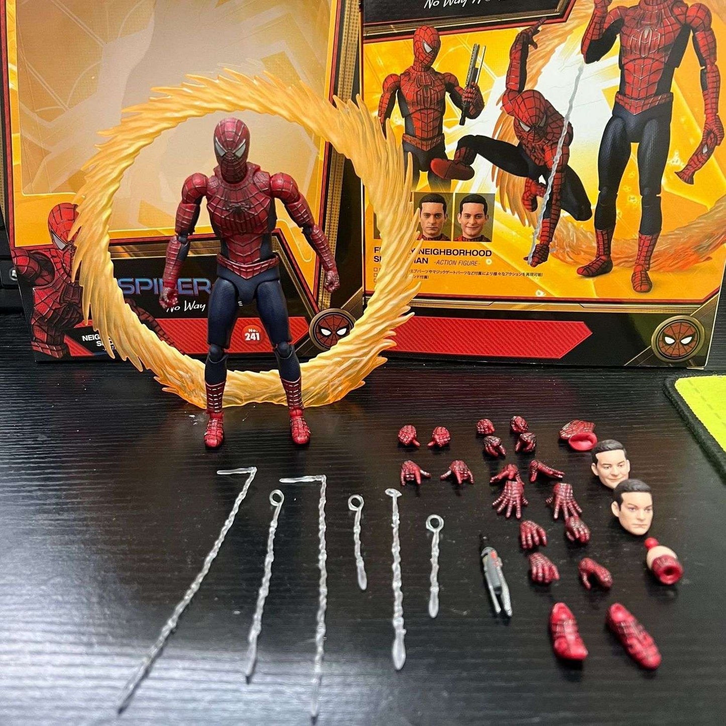 Pronta Entrega Novo Mafex Nº 248 O Espetacular Homem-Aranha 2 Boneco de Ação Andrew Garfield Figura Gk Anime Modelo de Boneco de Ação Brinquedos Presentes