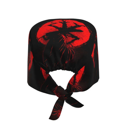 Touca Cirúrgica Clássica Personalizada com Logo de Anime Japonês B-Bereserks para Homens e Mulheres, Touca de Médico e Enfermeiro para Dentista