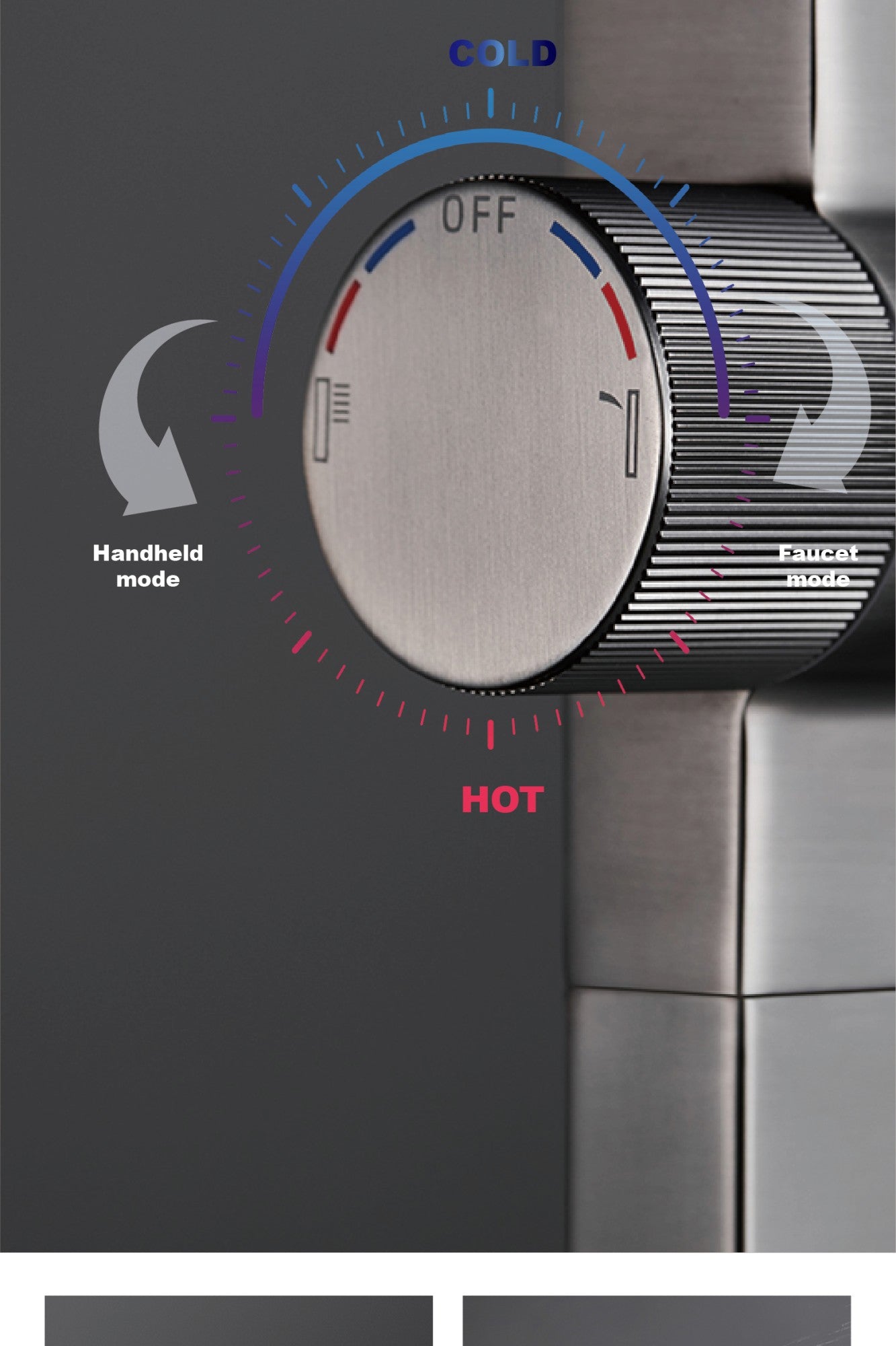 Luxury Black Brass Bathroom Faucet Floor standing Design Single Handle Hot and Cold Water Embedded Design Simple Bathtub Mixer