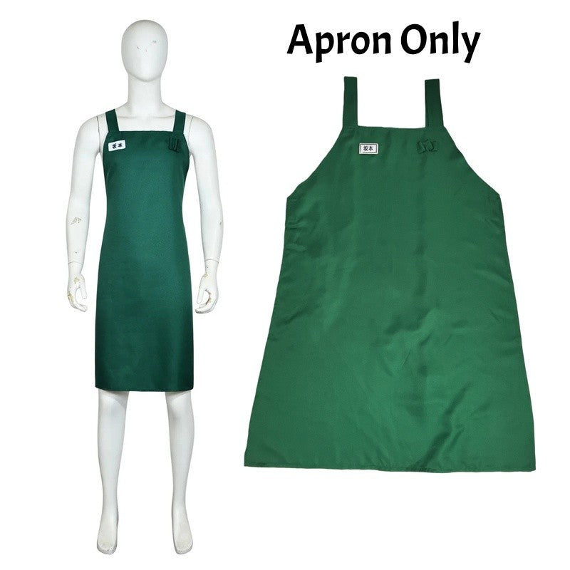 Anime Sakamoto Days Taro Sakamoto Cosplay Costume Yellow Retired T-Shirt Green Apron Glasses Halloween Party Suit For Men