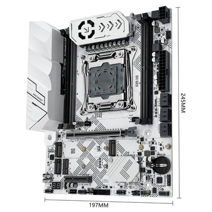 Novo Kit Placa Mãe X99 U9 MACHINIST X99 Opcional Suporte CPU LGA2011-3 Xeon E5 2630 V4 TPM2.0 Memória DDR4 NVME M.2 usb3.0