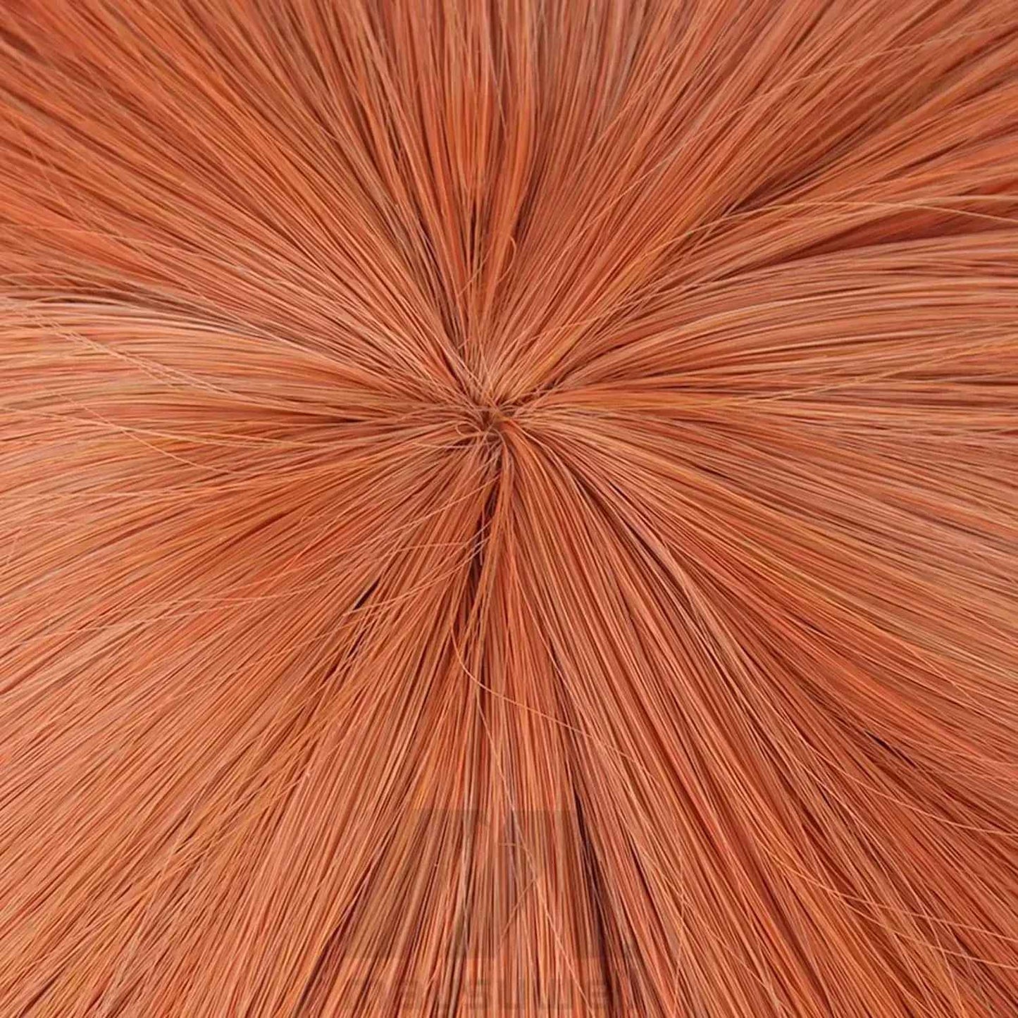 Angel Devil for Chainsaw Man Bangs Long Orange Brown Cosplay Wigs Halloween Costume Party AdultHair Wig
