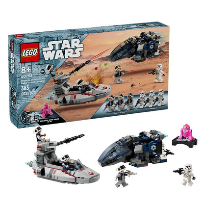 Lego Star Wars 40755 Barco de Reconhecimento de Batalha da Nave de Pouso Blocos de Montar de Brinquedo de Presente para o Dia dos Meninos