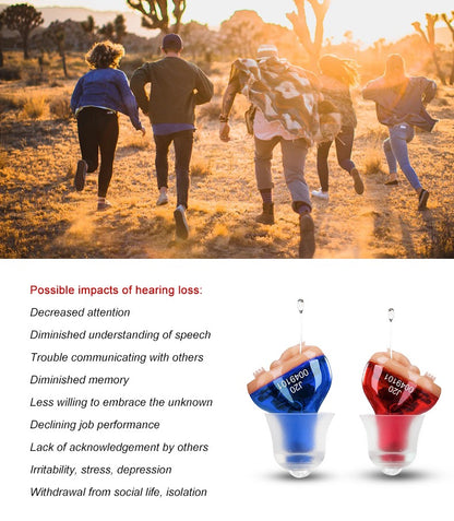 Hearing Aids Audifonos for Deafness/Elderly Adjustable J20 Micro Wireless Mini Size Invisible Ear Sound Amplifier Drop Shipping