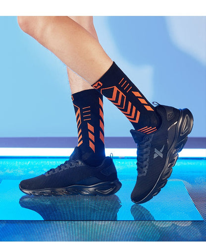 Tênis de Corrida Masculino Xtep Primavera 2025 Calçado Esportivo Absorvente de Suor Tênis Esportivo Esportivo Resistente ao Desgaste com Estabilidade 880119115131