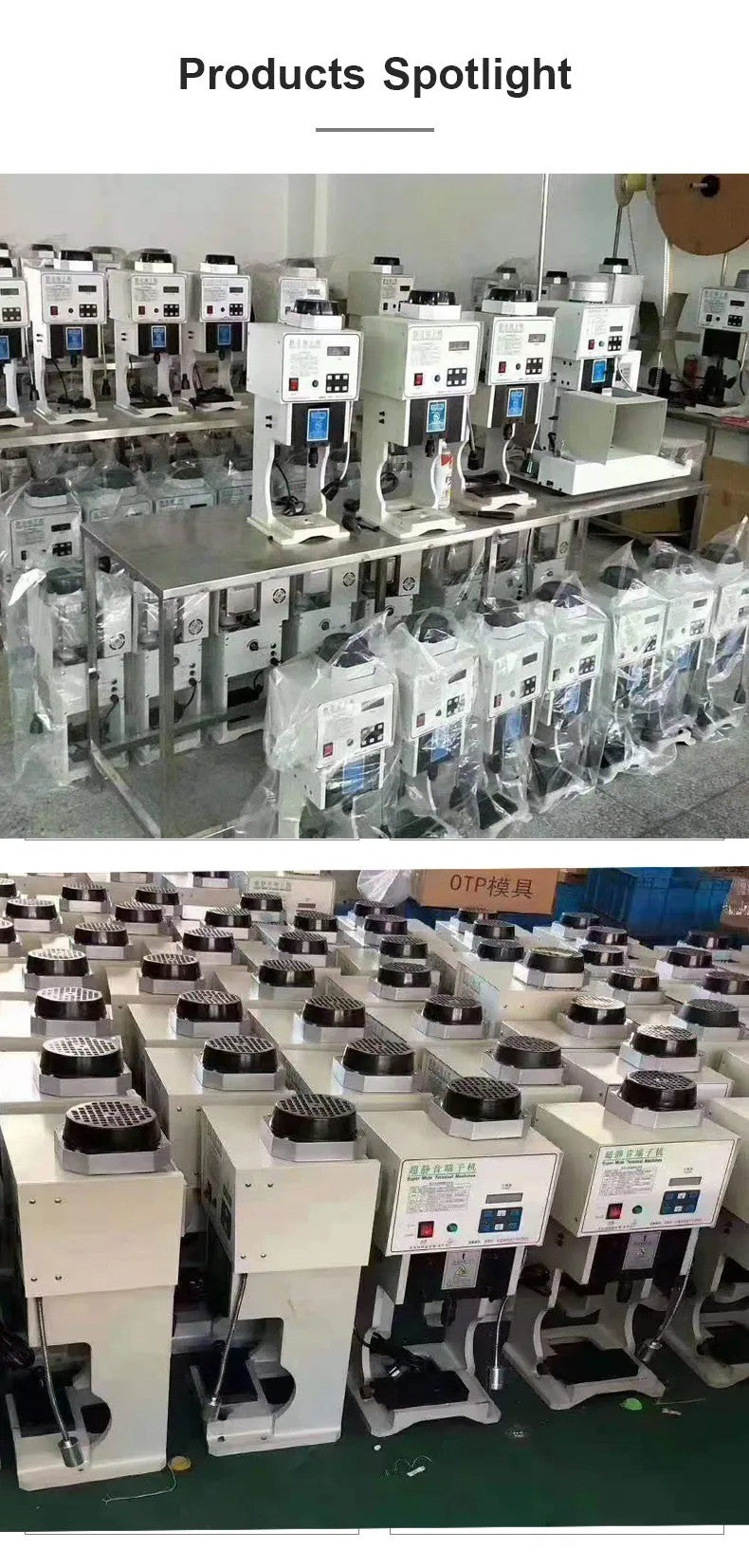 Zten 1.5T 2T Automatic Flat Cable Electric Crimper Tool Low Noise Wire Terminals Crimping Machine Multiple Connectors Support