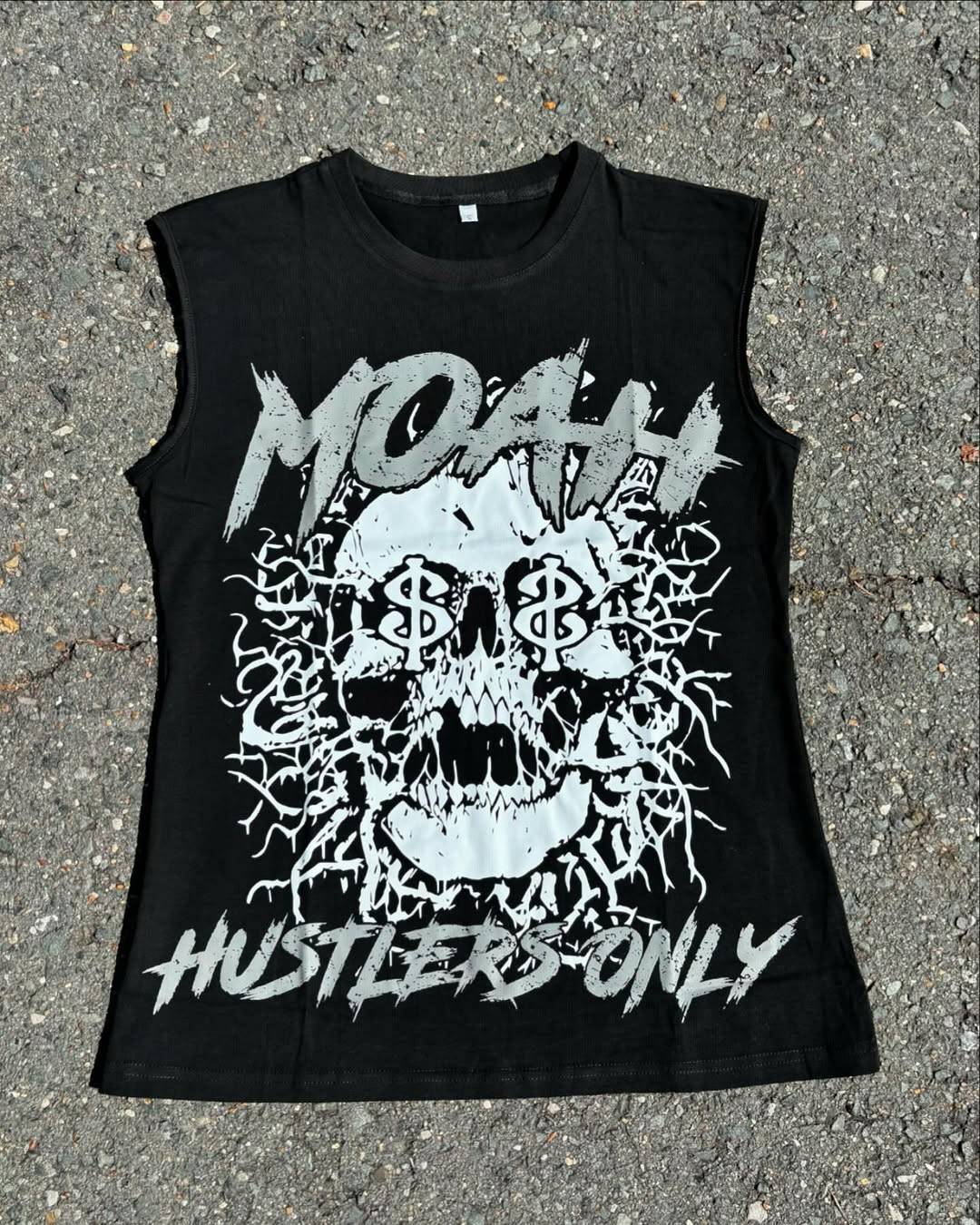 Summer Fashion Men and Women Sleeveless Shirts Harajuku Hip Hop Dragon Pattern Printed T-shirt Gothic American Sports Tank Top