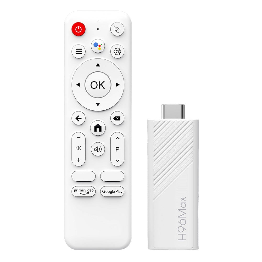 2025 Novo H96 MAX H313 Mini TV Stick Android 14 Smart TV Box 2GB 16GB Wifi6 BT 4K HD Google Voice Media Player 2.4G 5G TV Stick