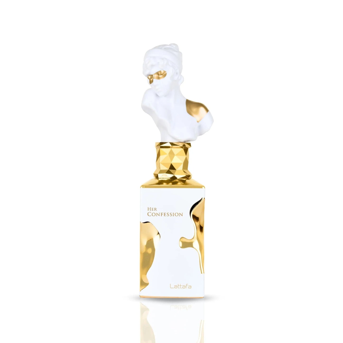 Lattafa Her Confession 3.40 Onças 100ml Perfume - Baunilha, Floral, Âmbar, Almíscar - Eau De Parfum Fragrância Feminina de Longa Duração