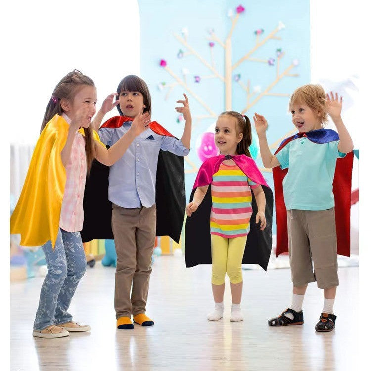 Anime Dog Patrol Kids Cosplay Costume Cape with Eye Mask Halloween Marshall Chase Skye Zuma Rubble Rocky Children's Dress-Up