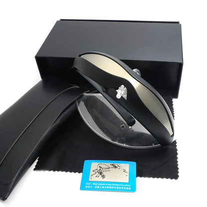 Polarized Futuristic X-Men Cyclops Cosplay Sunglasses Men Halloween Memory Material Special Cool Party Glasses Festival Gift