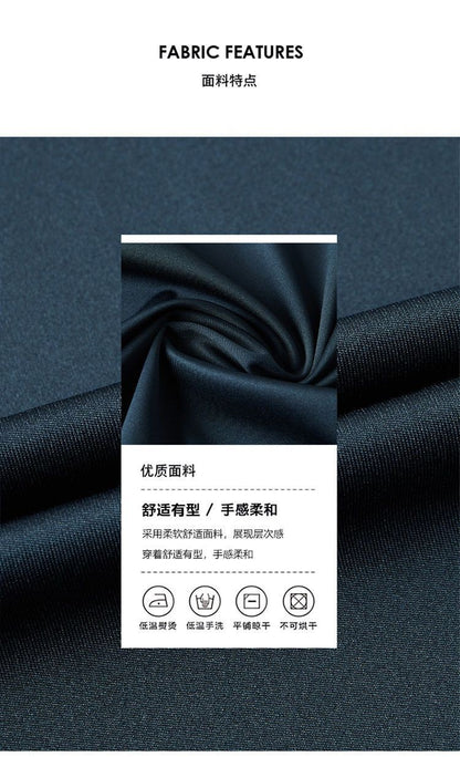 High end  Mulberry Silk Men Short Sleeve Business Shirt Wrinkle Resistant Button Invisible Top Elastic Luxurious Men Shirts