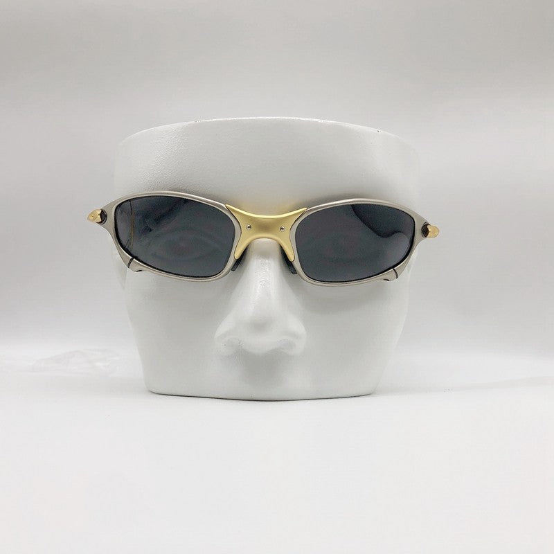 MTB Man Polarized Sunglasses Cycling Glasses UV400 Fishing Sunglasses Metal Bicycle Goggles Cycling Eyewear Riding Glasses B2-7