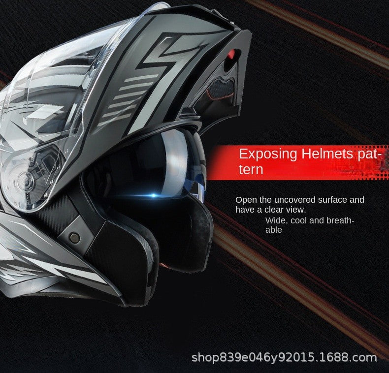 Capacete Articulado de Moto com Bluetooth Lente Dupla Off-road Capacete de Corrida Cascos para Moto Capacete de Moto Aprovado pelo DOT Para BMW
