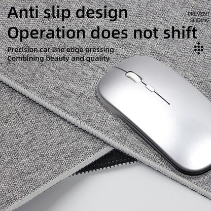 Mousepad Extra Grande de Borracha de Algodão e Linho XXL, Mousepad Gamer, Tapete de Mesa Grande para Jogos, Tapete de Teclado, Tapete de Mesa de Computador