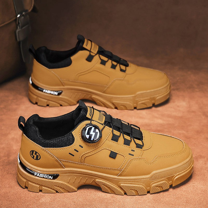 Summer Mens Casual Shoes Leather Men's Sneakers Comfortable Soft Male Wark Board Shoes Platform Shoe for Men ????????? ???????