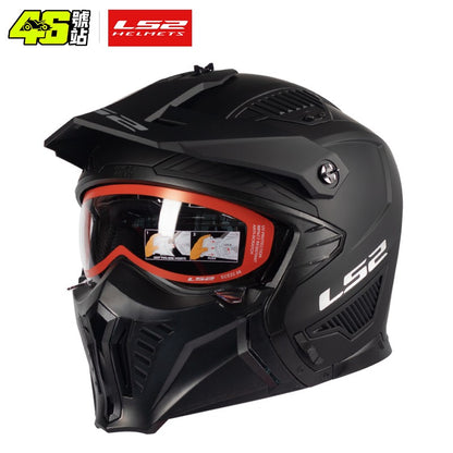 LS2 OF606 Drifter Unissex Capacete Aberto Combinado Moto Motocross Masculino Feminino Capacete de Equitação da Moda ECE R22.06