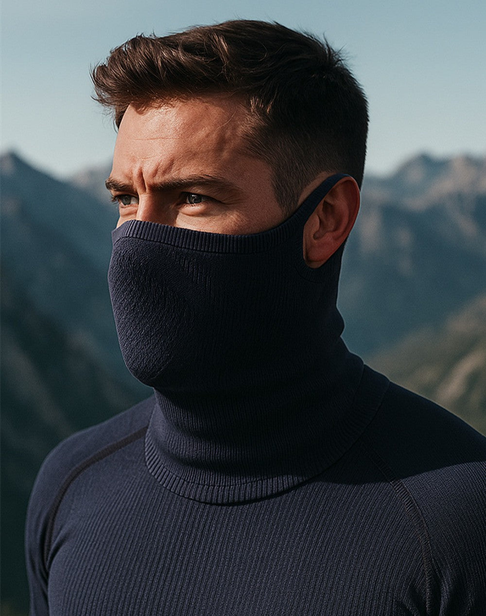 Sport Breathable Sun Protection Cycling Bike Face Cover Reusable Masks Hiking Camping Running Neck Gaiter Soft Scarf for Men