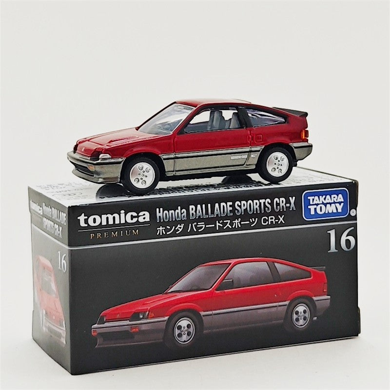 TOMY Mitsubishis JDM Lancer Evo X Carros de liga leve e veículos de brinquedo Modelo de carro em miniatura em escala para crianças