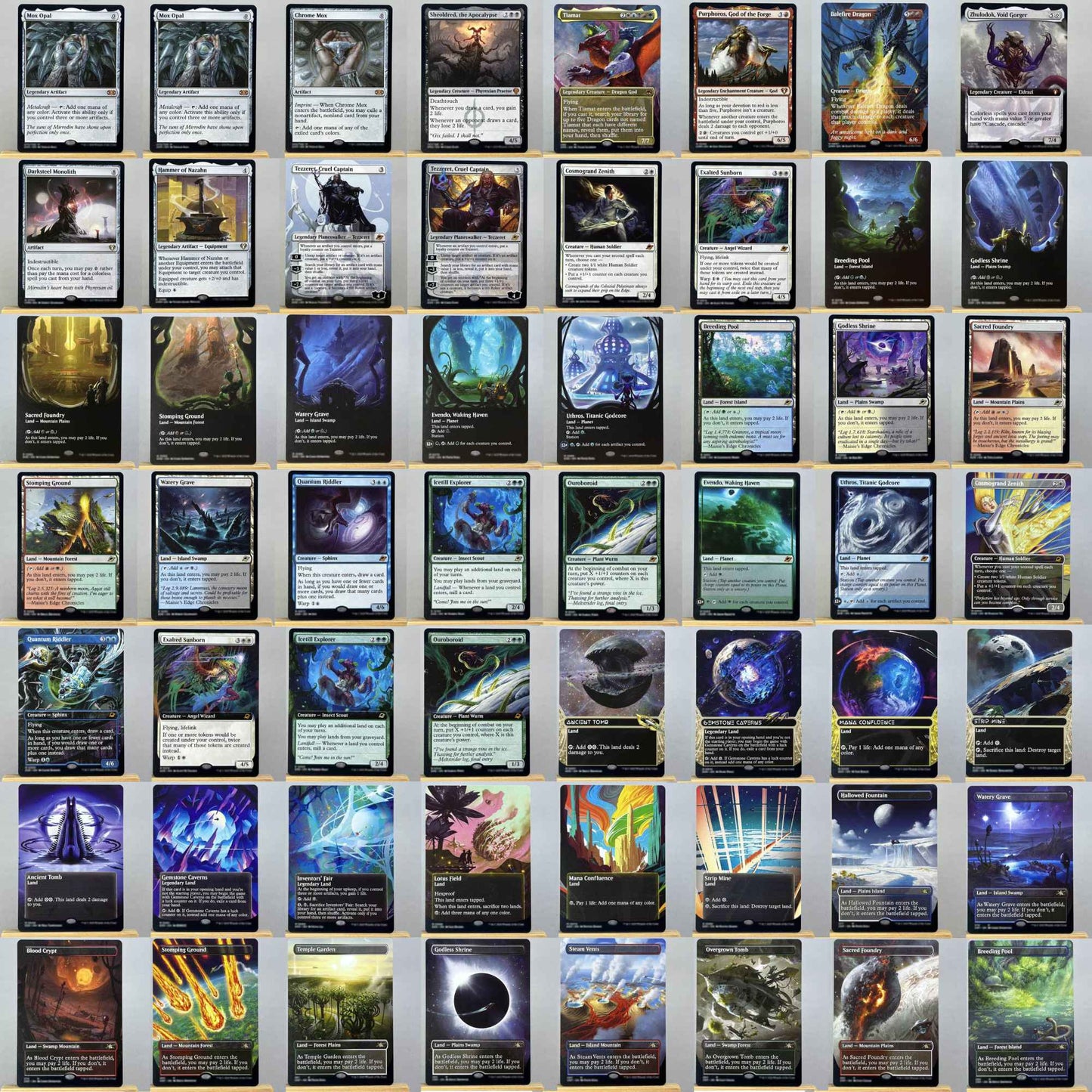 EOE UNF EOS HOLO15-?04 Tcg proxy magic cards shock land stomping ground sacred foundry Ancient Tomb Strip watery grave gather