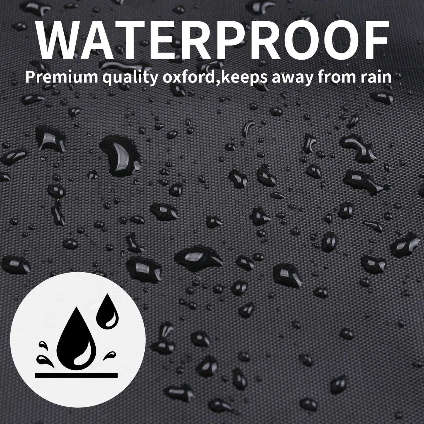 Outdoor BBQ Grill Covers For Charcoal & Gas Grills Waterproof Anti-Dust Weather-Resistant Anti-UV Heavy Duty Barbecue Cover