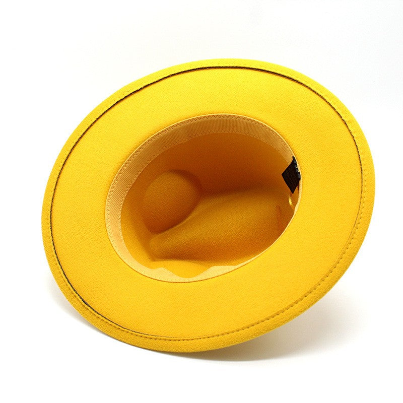 New Fedora Hat For Women Winter Elegant Fashion Formal Wedding Decorate Church Cap Panama Party Jazz Hat chapeau femme