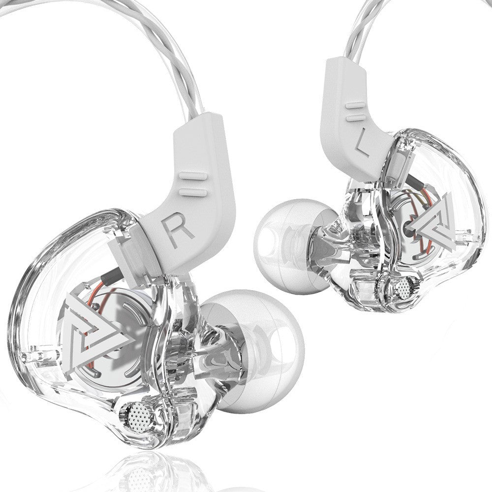 QKZ AK6 SK7 Copper Driver HiFi Wired Earphone with MIC Sport Running Headphones Bass Stereo Headset Music Earbuds fone de ouvido