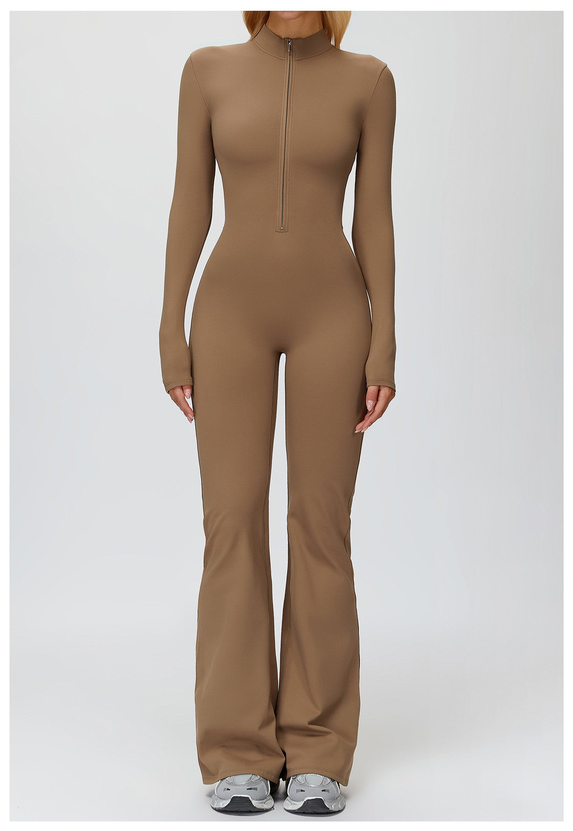 Women Long Sleeves Gym Suit Women Yoga Clothing Sportswear Sports Jumpsuit Female Workout Bodysuits Fitness One-Piece Suit