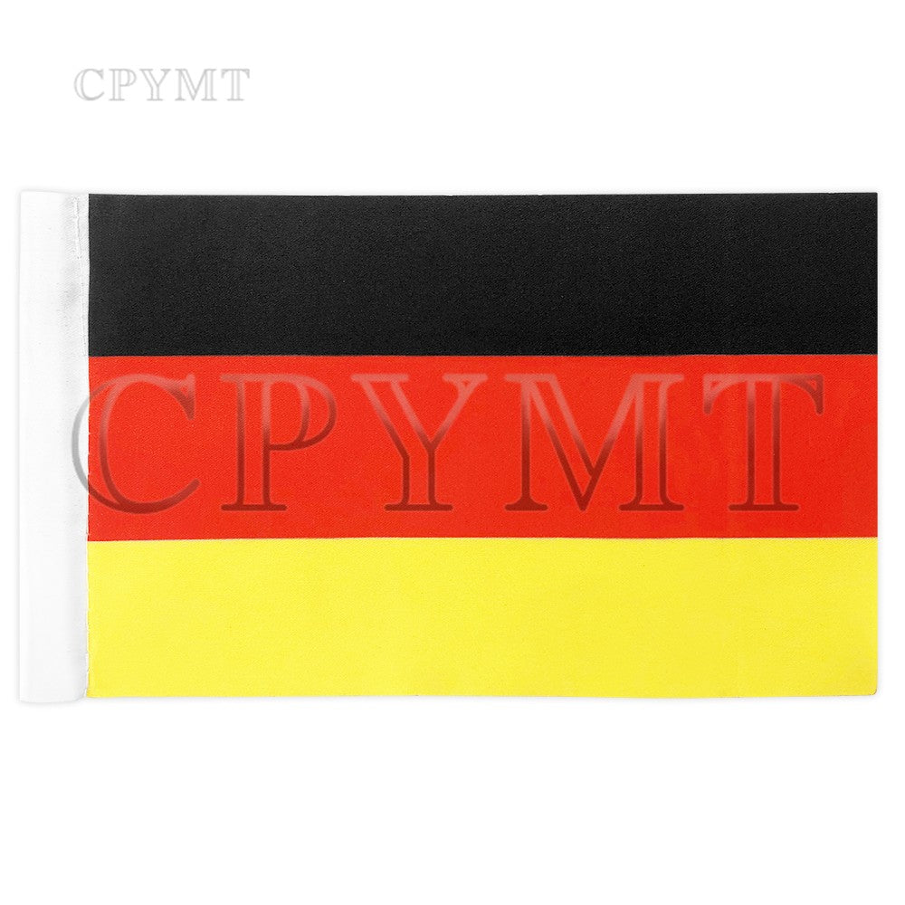Universal Motorcycle Luggage Rack Nation Flag Double Side Pirate Flag Fit For Harley CBR YZF
