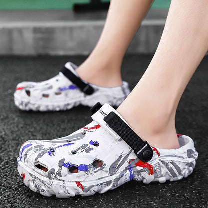 Man Shoes EVA Slippers Summer Men Garden Clogs 2025 Summer Slippers for men Outdoor Slide Soft Beach Shoes Male Summer Sandals