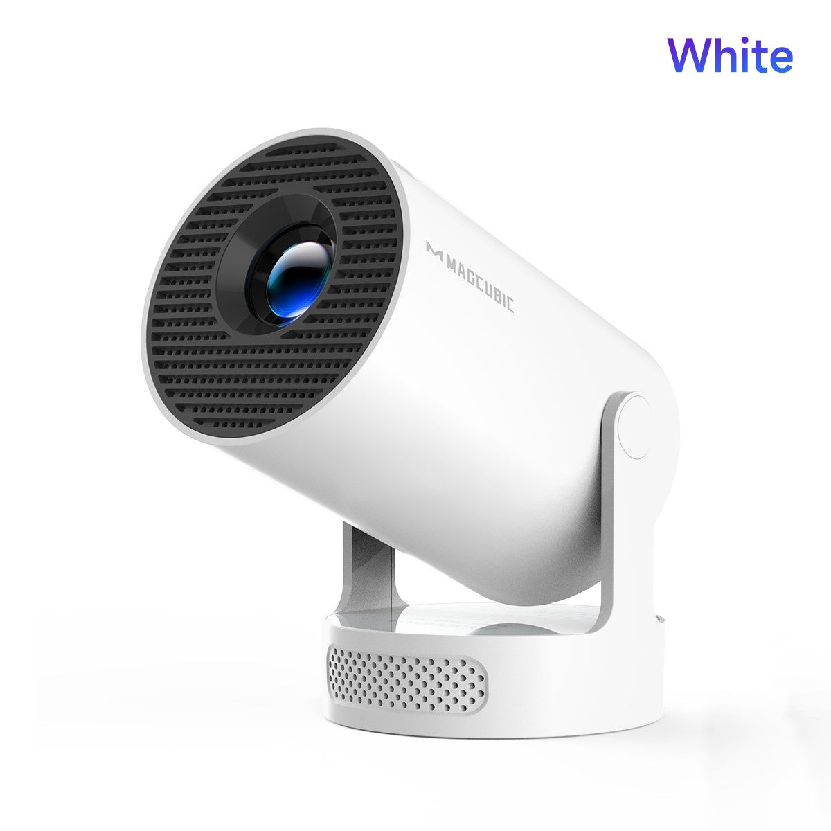 Projetor Magcubic 8K HY300 Pro+ com alto-falante embutido de 5W, 1280*720P, Android 14, 8000 Lumens, Wifi6, BT5.4, Portátil para uso Externo