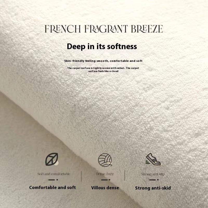 VIKAMA Billiards Black Eight Carpet Warmth Retention & Anti-Slip Bathroom Mat Bedroom Entrance & Bedside Rug Home Decor