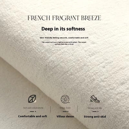 VIKAMA Billiards Black Eight Carpet Warmth Retention & Anti-Slip Bathroom Mat Bedroom Entrance & Bedside Rug Home Decor