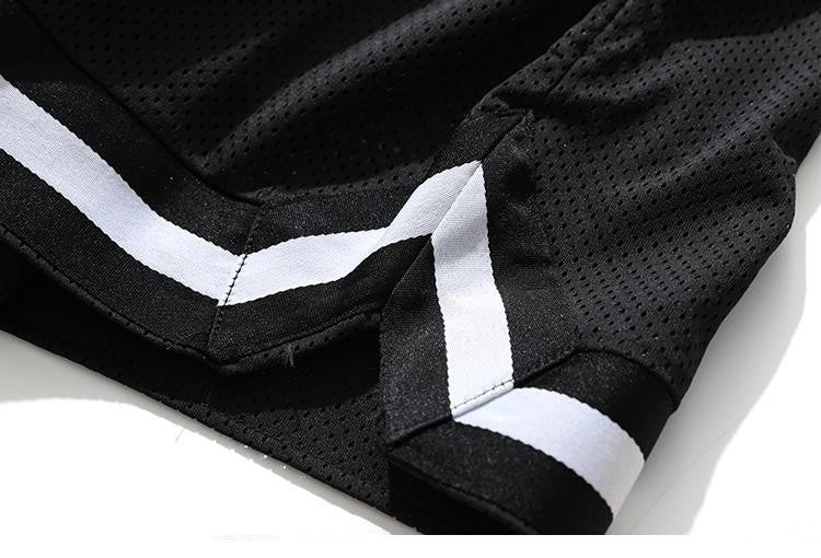 Men's Fitness Joggers Casual Breathable Short Sports Basketball Shorts Mesh Quick Dry Gym Shorts for Male Pants Summer