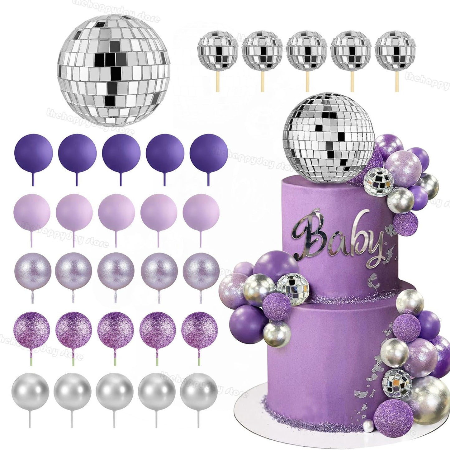12Pcs Iridescent 4D Round Foil Balloons 22/12/10IN Holographic 4D Foil Balloons Helium Air Globos Mermaid Birthday Wedding Decor