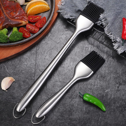 Kitchen Oil Brush Silicone  Brush BBQ Grill Oil Sauce Butter Basting Brush Barbecue Cooking Brush Kitchen BBQ Accessories