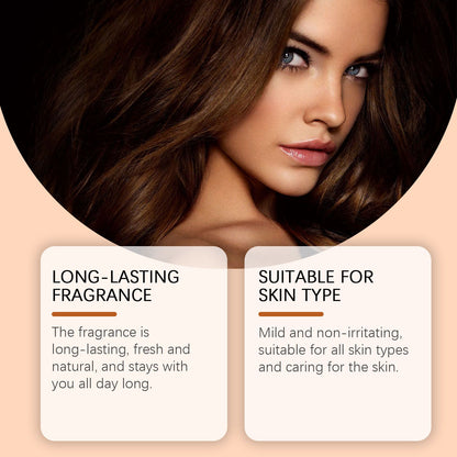 Roxelis Light Vanilla Coconut Perfume Fresh Light Fragrance Lasting Elegant Charming Women Fragrance Convenient Fresh Perfume