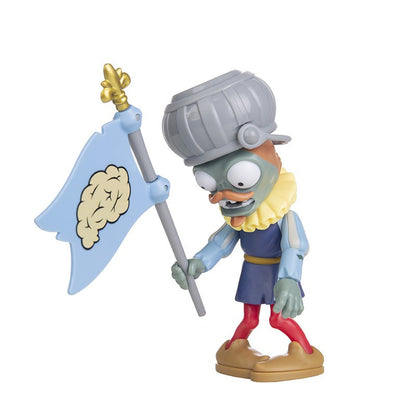 Plantas vs Zumbis Boneco Anime Obstáculo Zumbi Pirata Disparervilha Borracha Dura Borracha Macia Figura de Ação Modelo Jogo de Batalha Presente